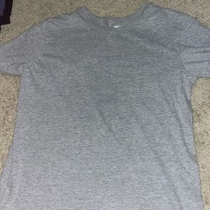 Plain Grey Nike T shirt